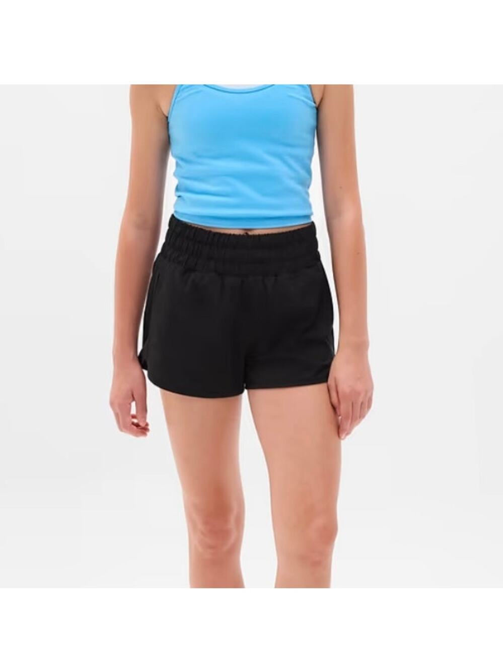 Athleta Girl Run Free 2.5 Shorts XL Black